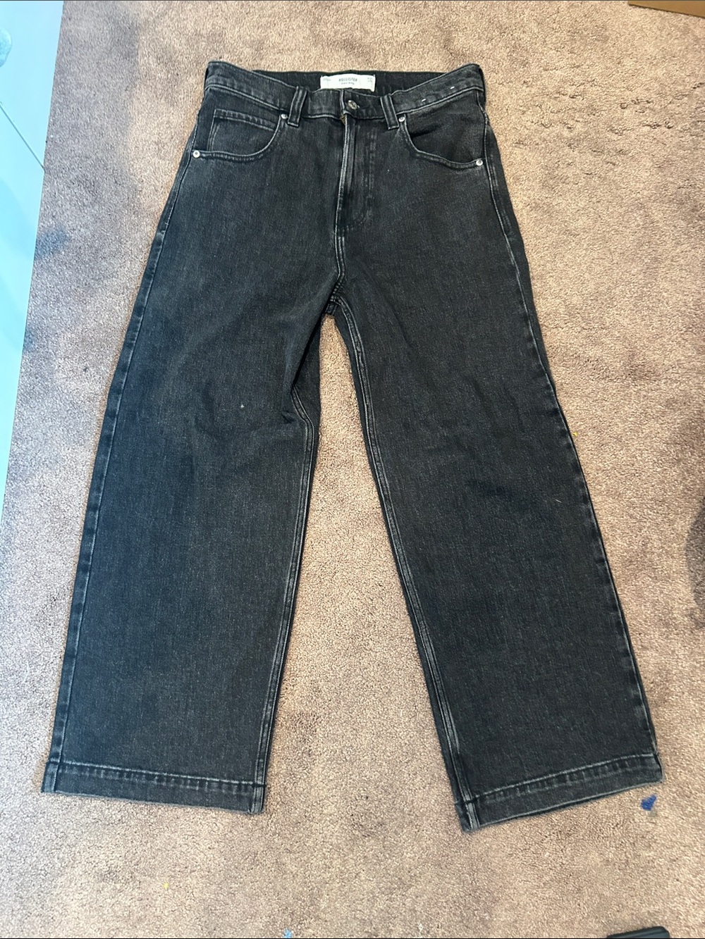 Men's Black supper baggy Jeans - Classic Everyday Fit